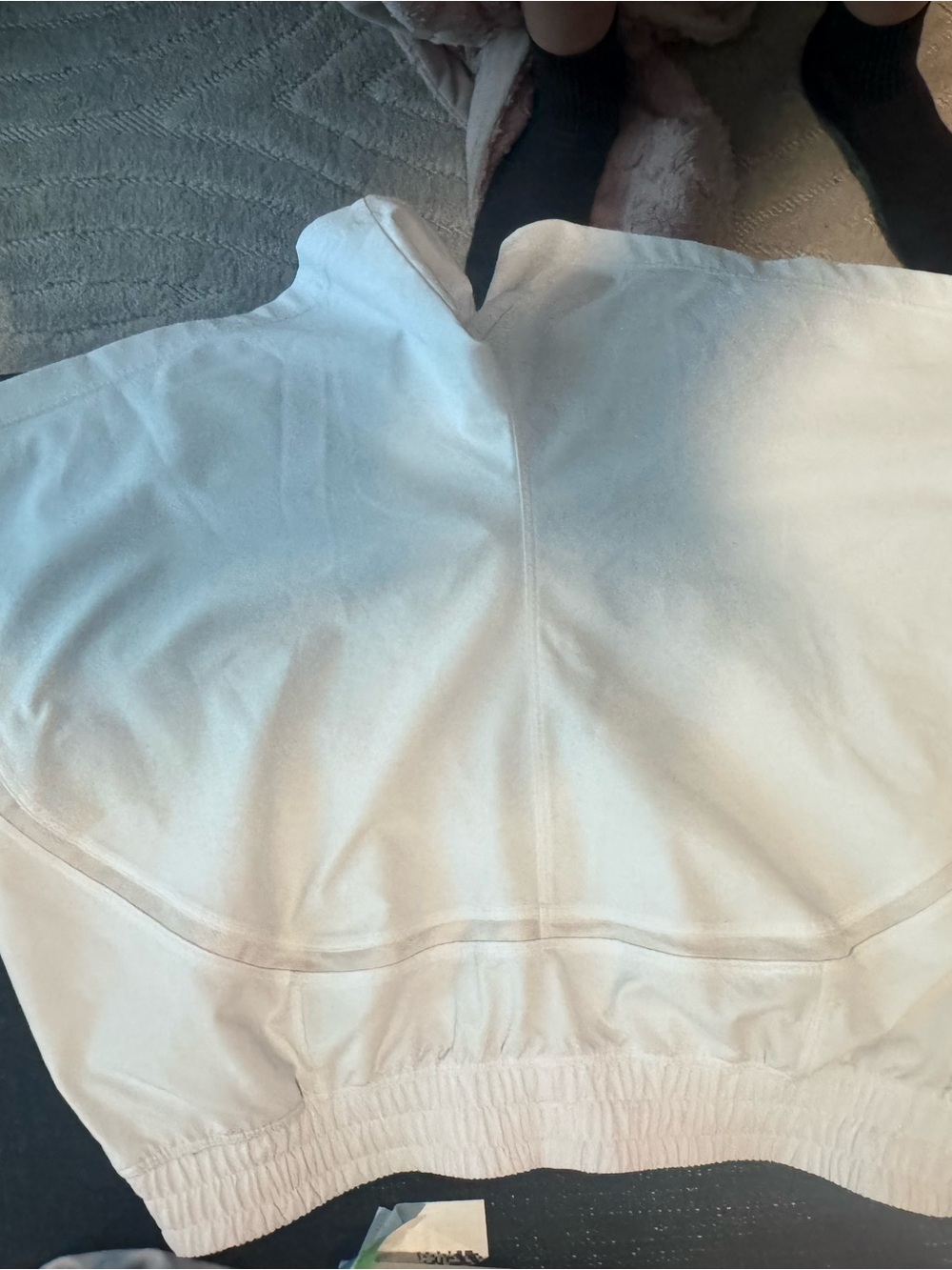Men’s White Lululemon Pace Breaker Shorts - Picture 2 of 4